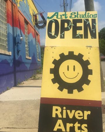 Art Studios are open in Asheville River Arts District!