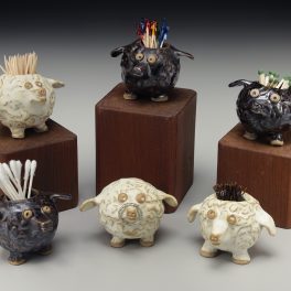 lori theriault, the village potters, crazy green studios, asheville nc, pottery, ceramics, commission, service ware, chef potter collaboration