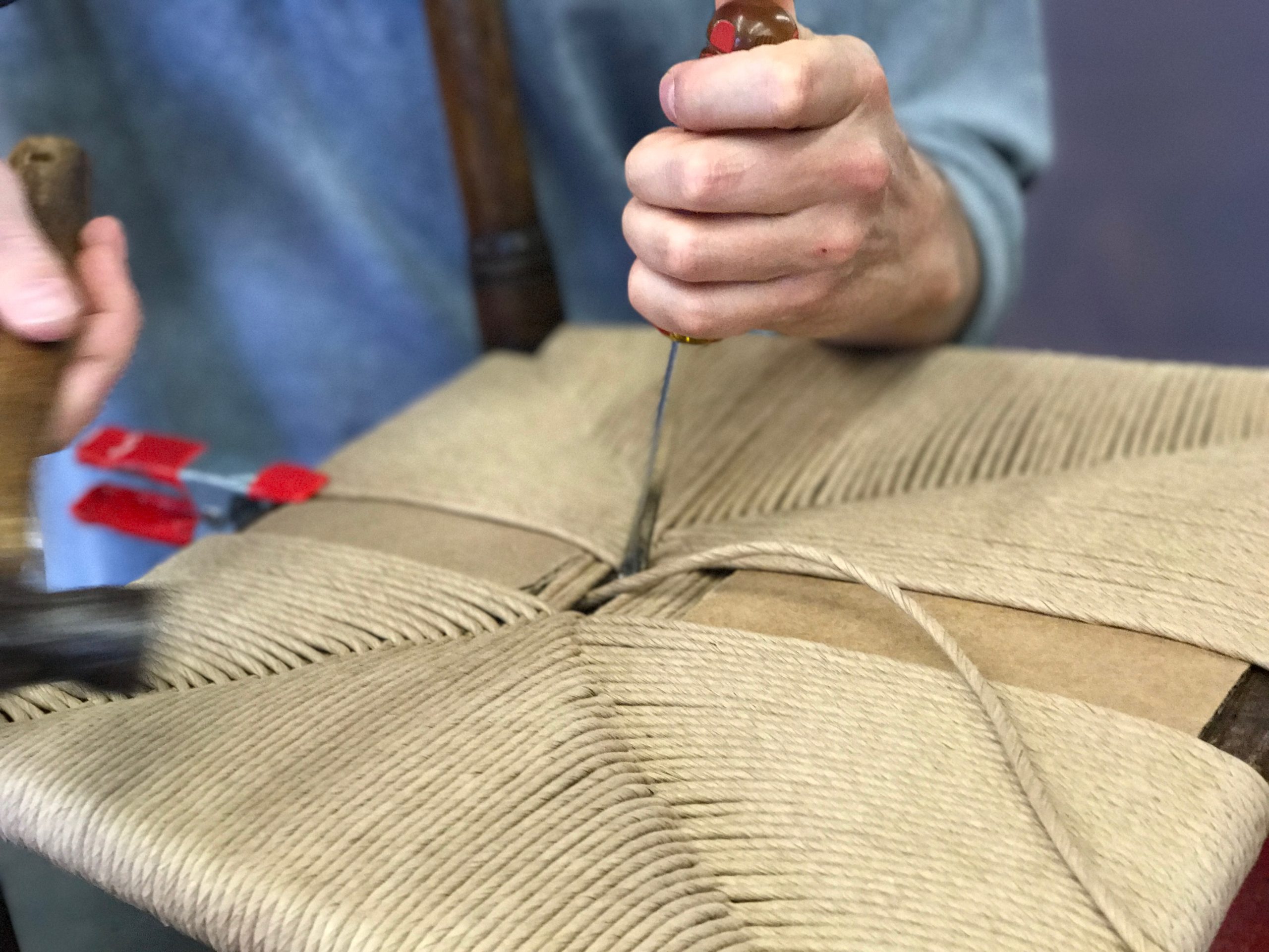 Rush chair weaving cheap
