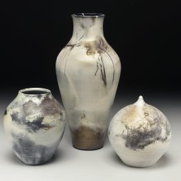 the village potters, judi harwood, alternative firing, raku, horse hair, saggar, obvara