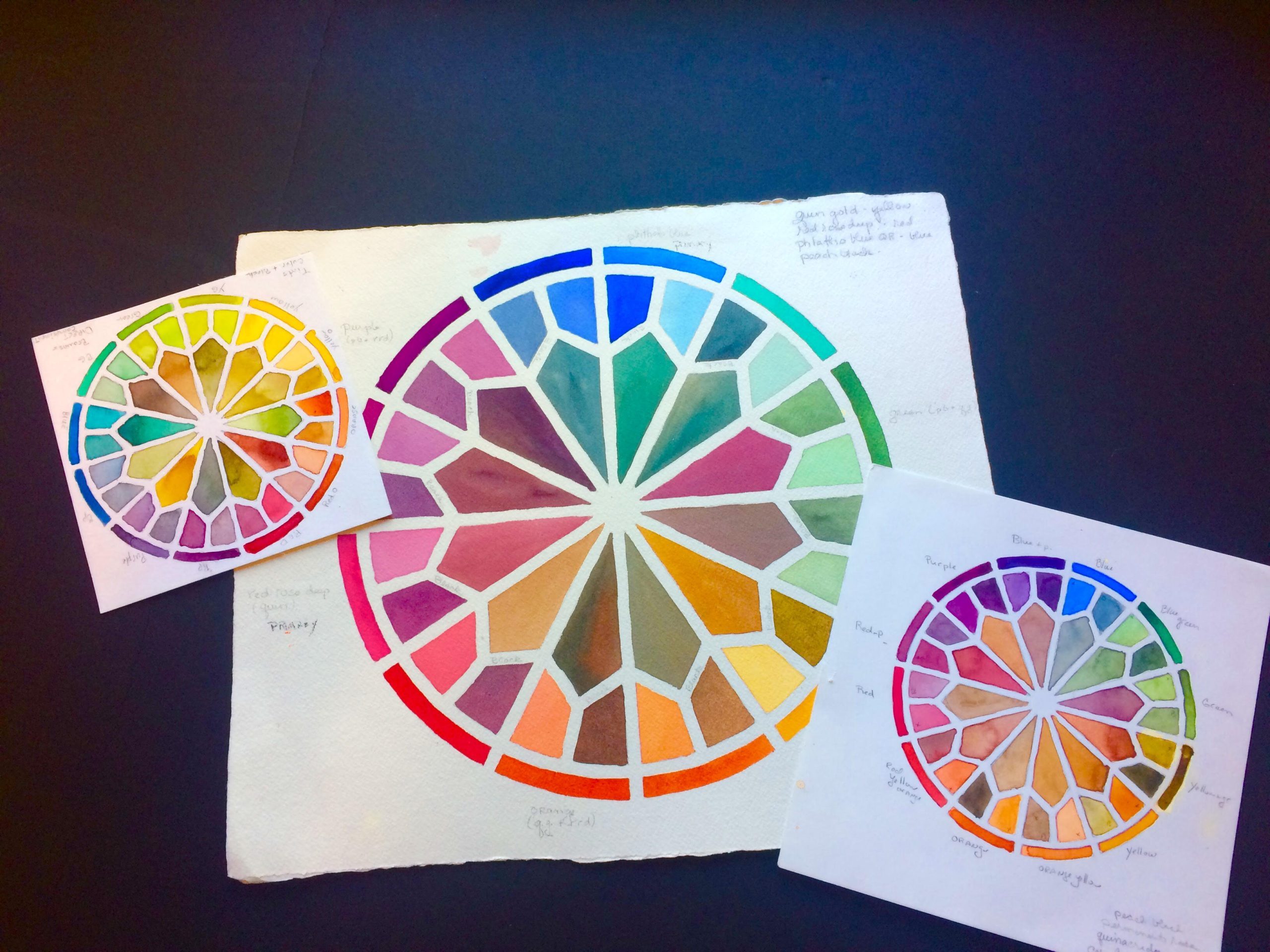 color wheel paint