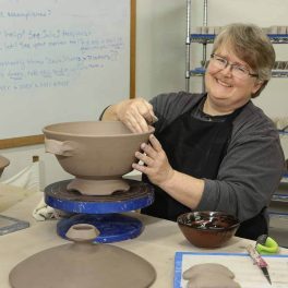 the village potters clay center, the village potters, asheville, nc, pottery, ceramics, functional pottery, julia mann