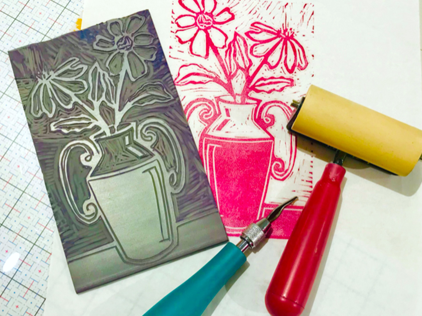 Introduction to Lino Printmaking - River Arts District Artists