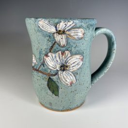 hand painted ceramic mug