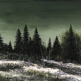 First Snow - 12x24