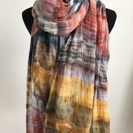 Organic cotton shawl