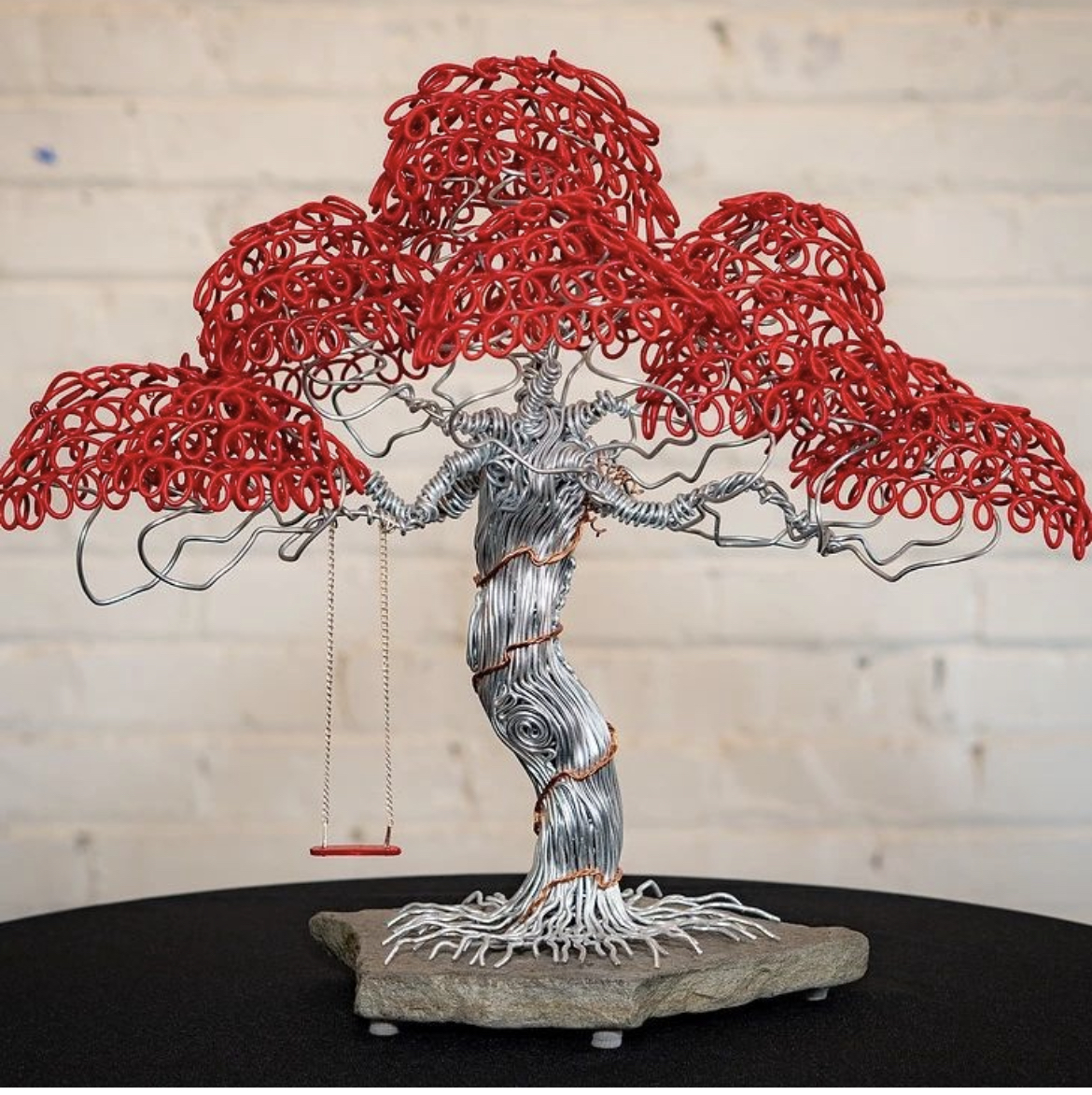 Second Saturday in the RAD - Wire Sculpture Demo by Claudia Moore Field  Art! - River Arts District Artists