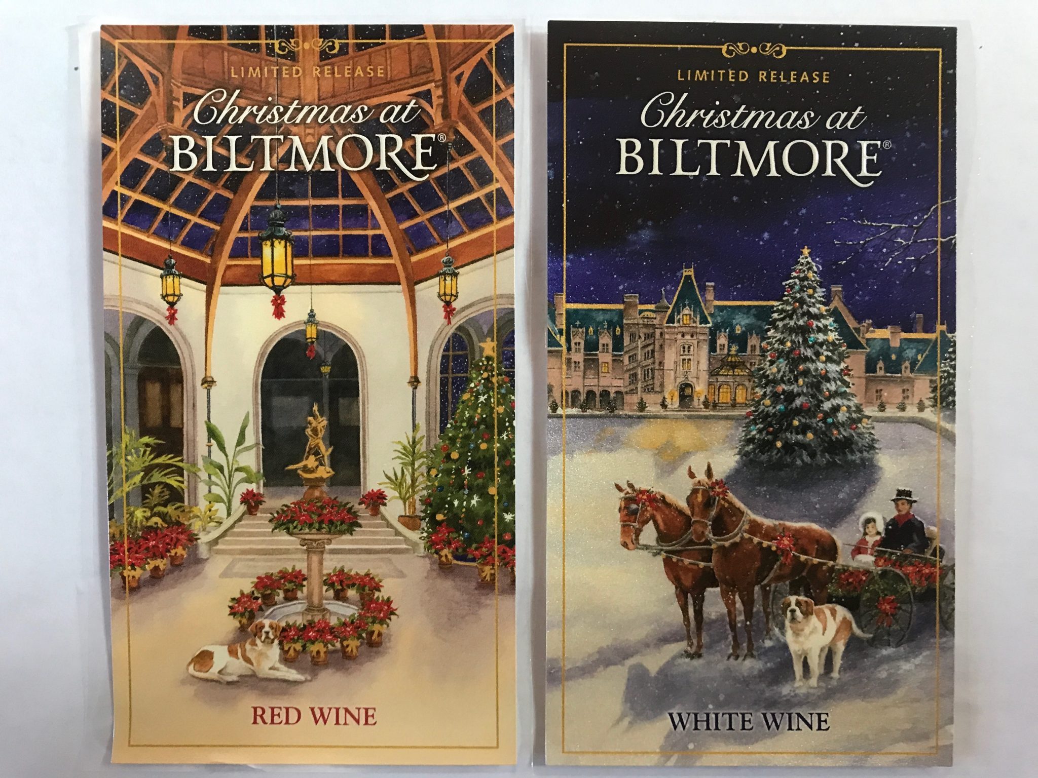 Biltmore Christmas Wine Label Signing River Arts District Artists