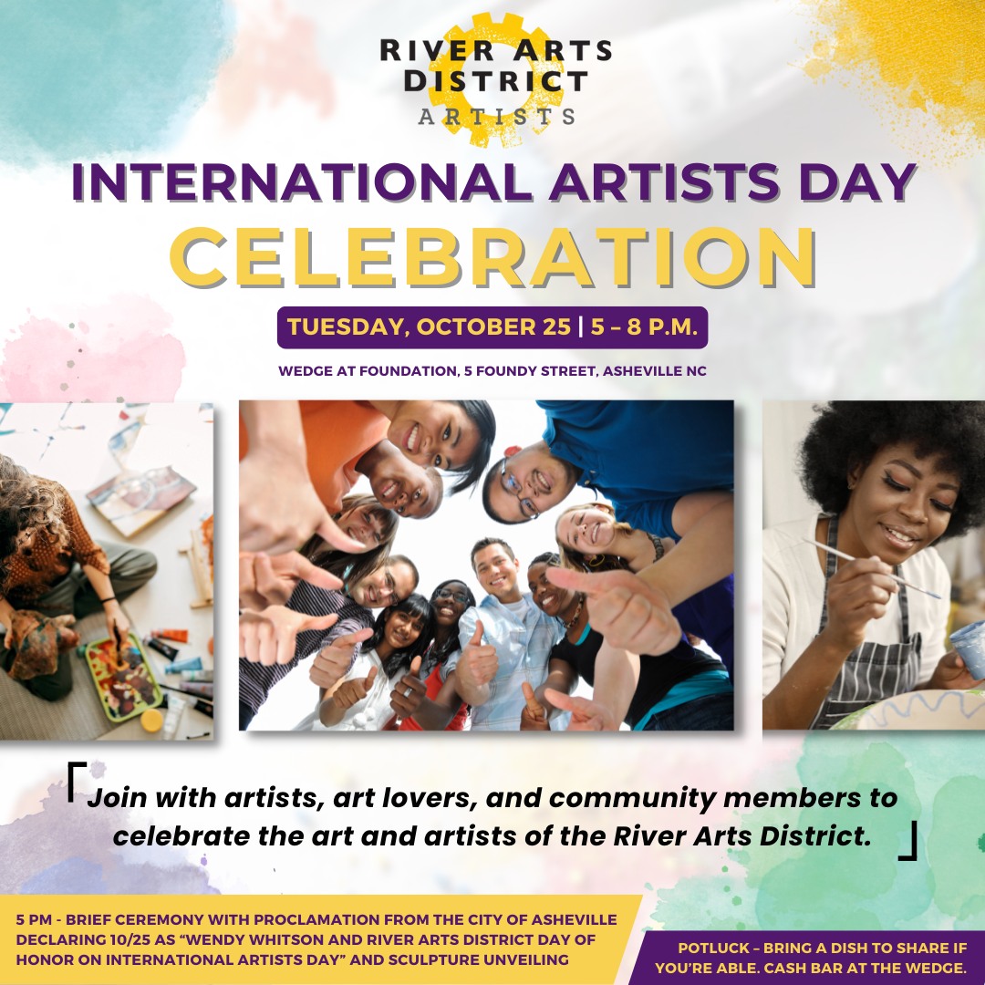 International Artists Day Celebration River Arts District Artists