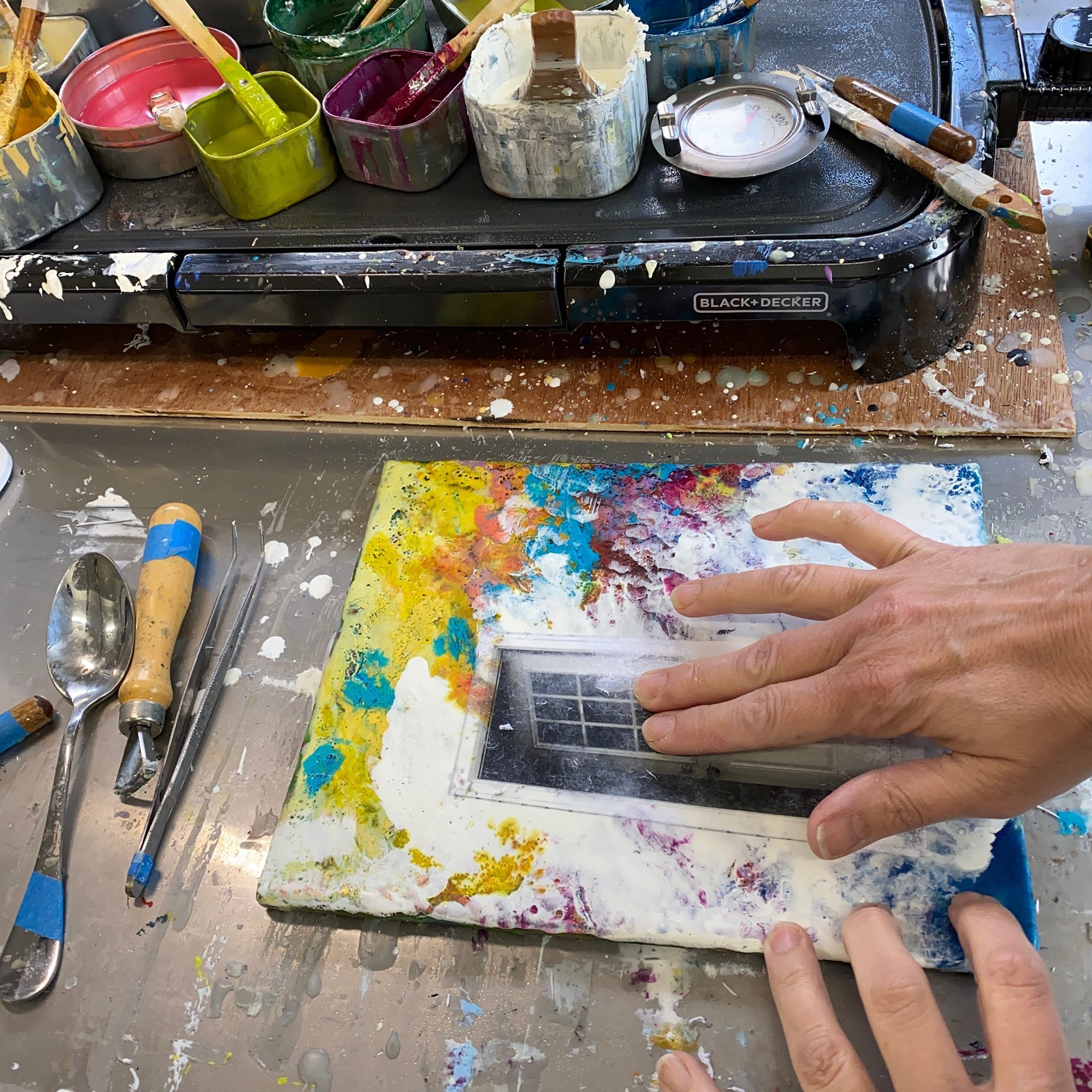 ENCAUSTIC COMPREHENSIVE: An Introduction to Working with Wax, with Bridget  Benton - River Arts District Artists