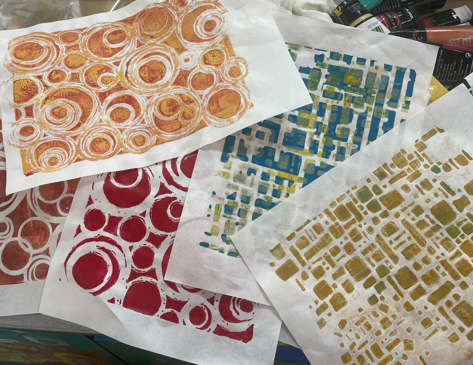 Gelli Jam: The Art of Gel Printing for Collage & More with Michelle  Hamilton - River Arts District Artists, gel printing