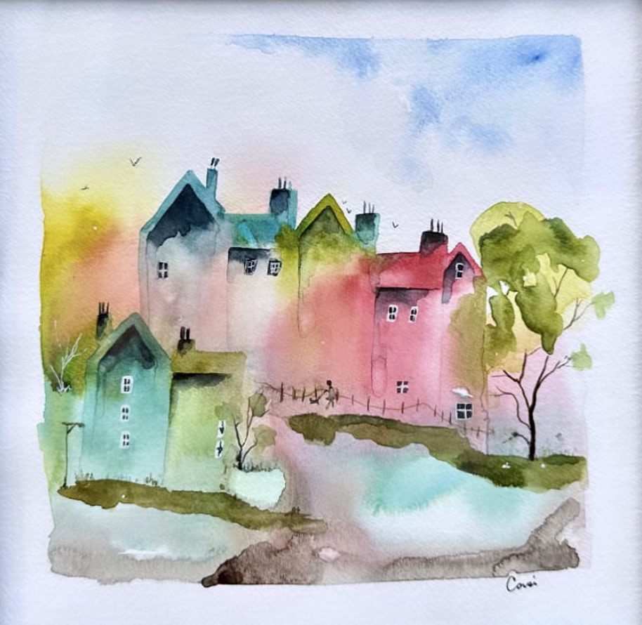 Whimsical Scenes & Landscapes in Watercolor - River Arts District Artists