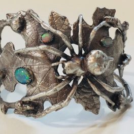Sterling and Opal Cuff Chase and Scout